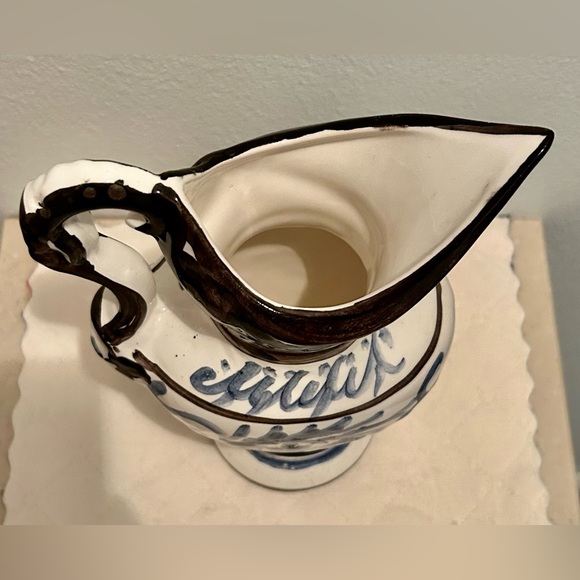 Beautiful hand fashioned pitcher. - Picture 3 of 12